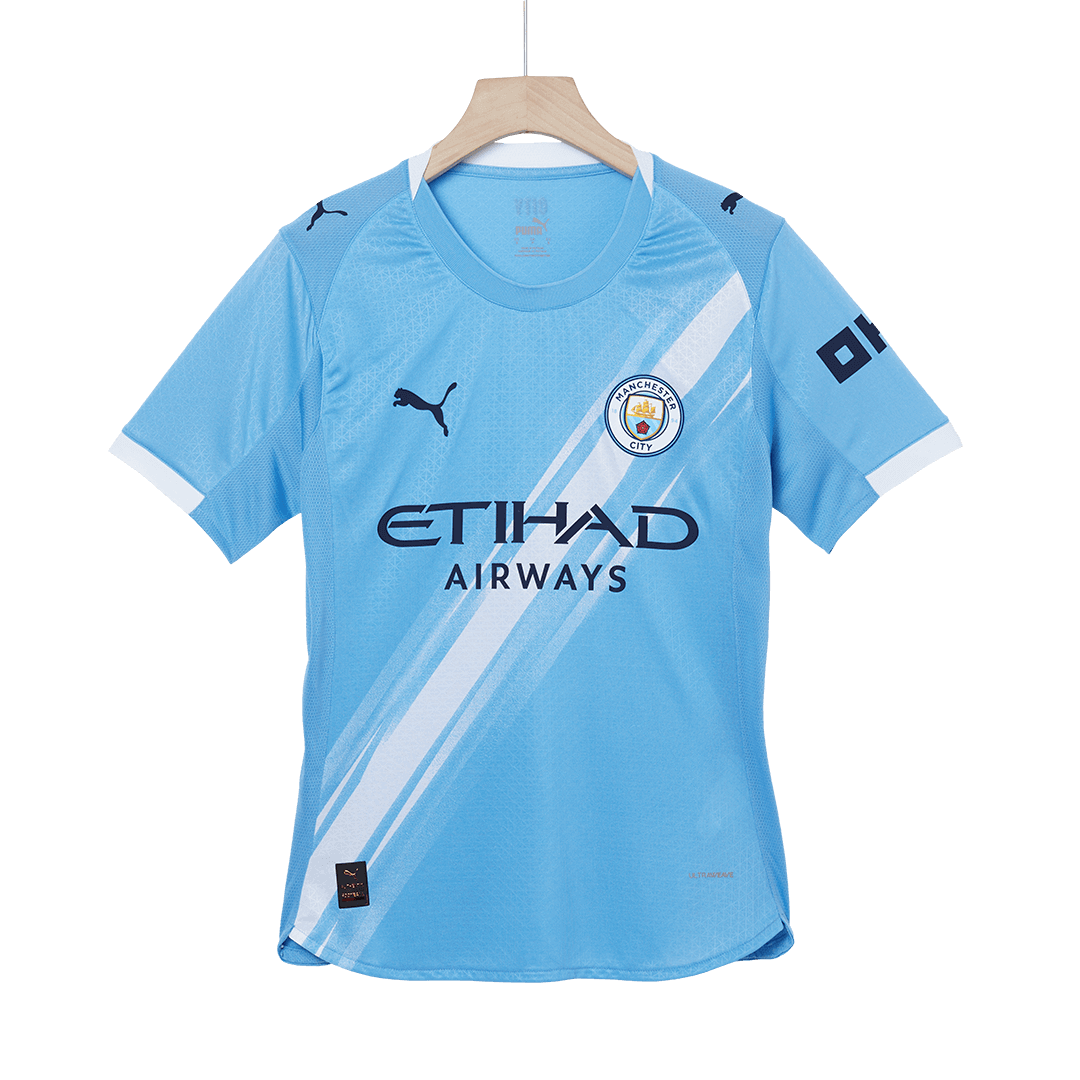 Player Version REIJNDERS #4 Manchester City Home Football Shirt 2025/26