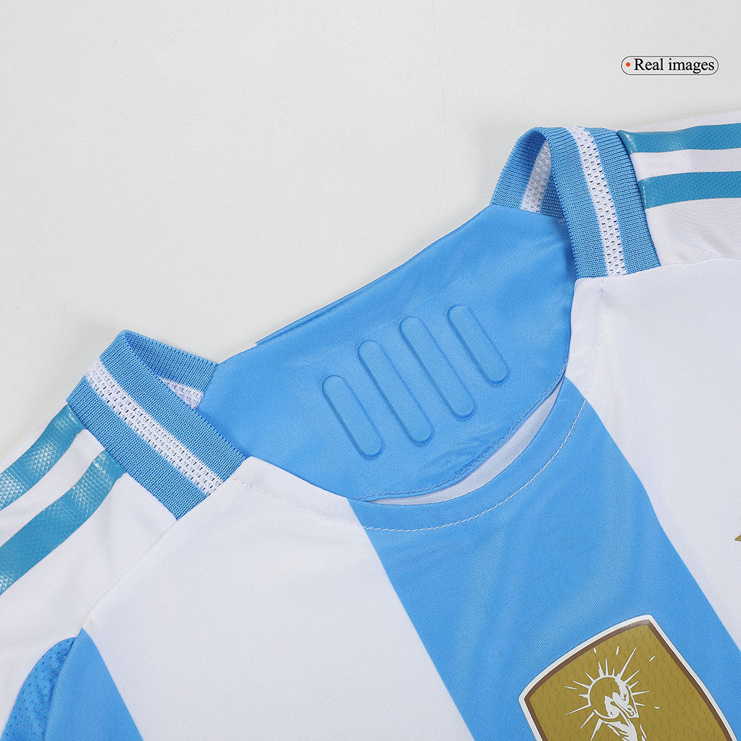 Player Version L.MARTÍNEZ #22 Argentina Home Football Shirt Copa America 2024