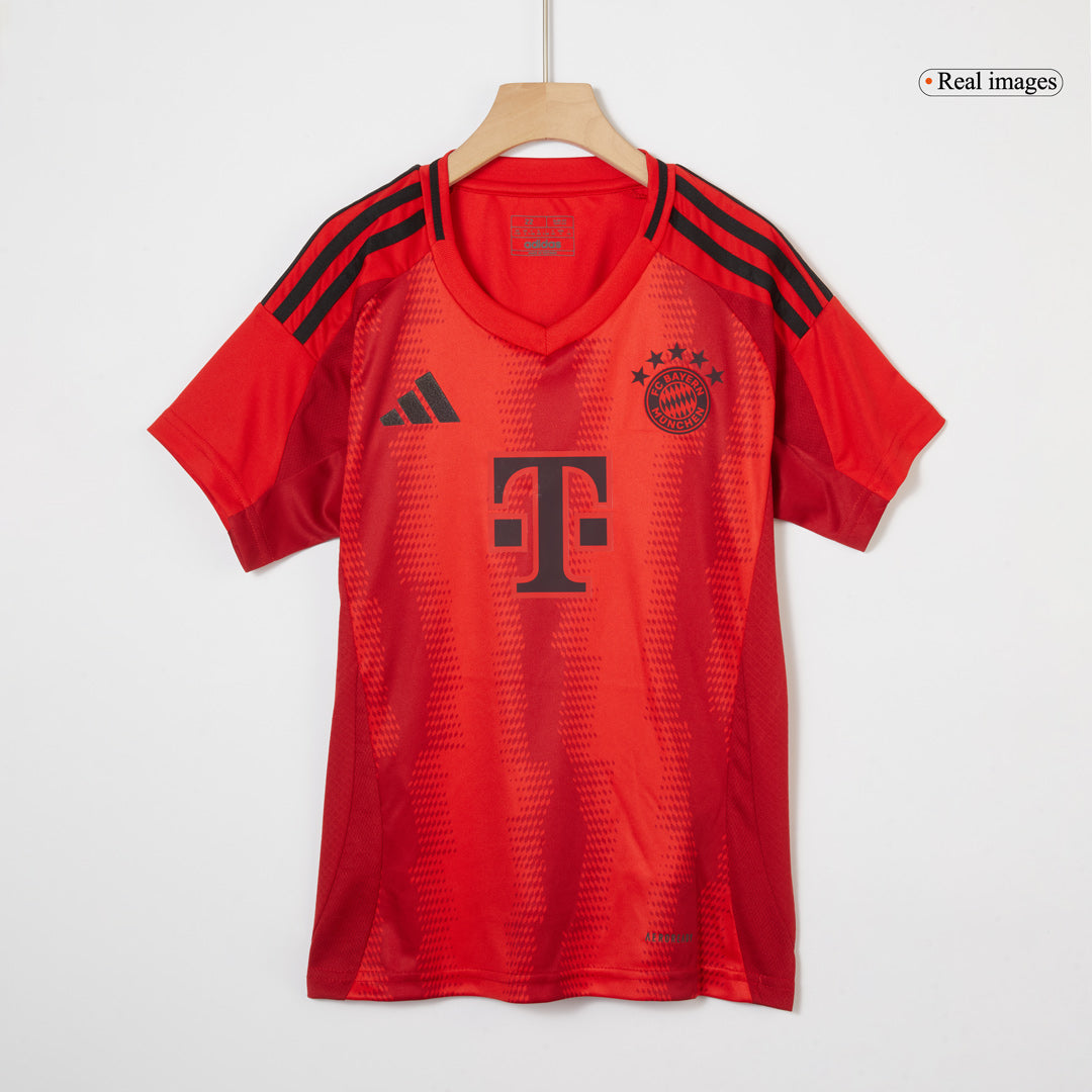 Kid's Bayern Munich Home Football Shirt Kit(Jersey+Shorts+Socks) Red