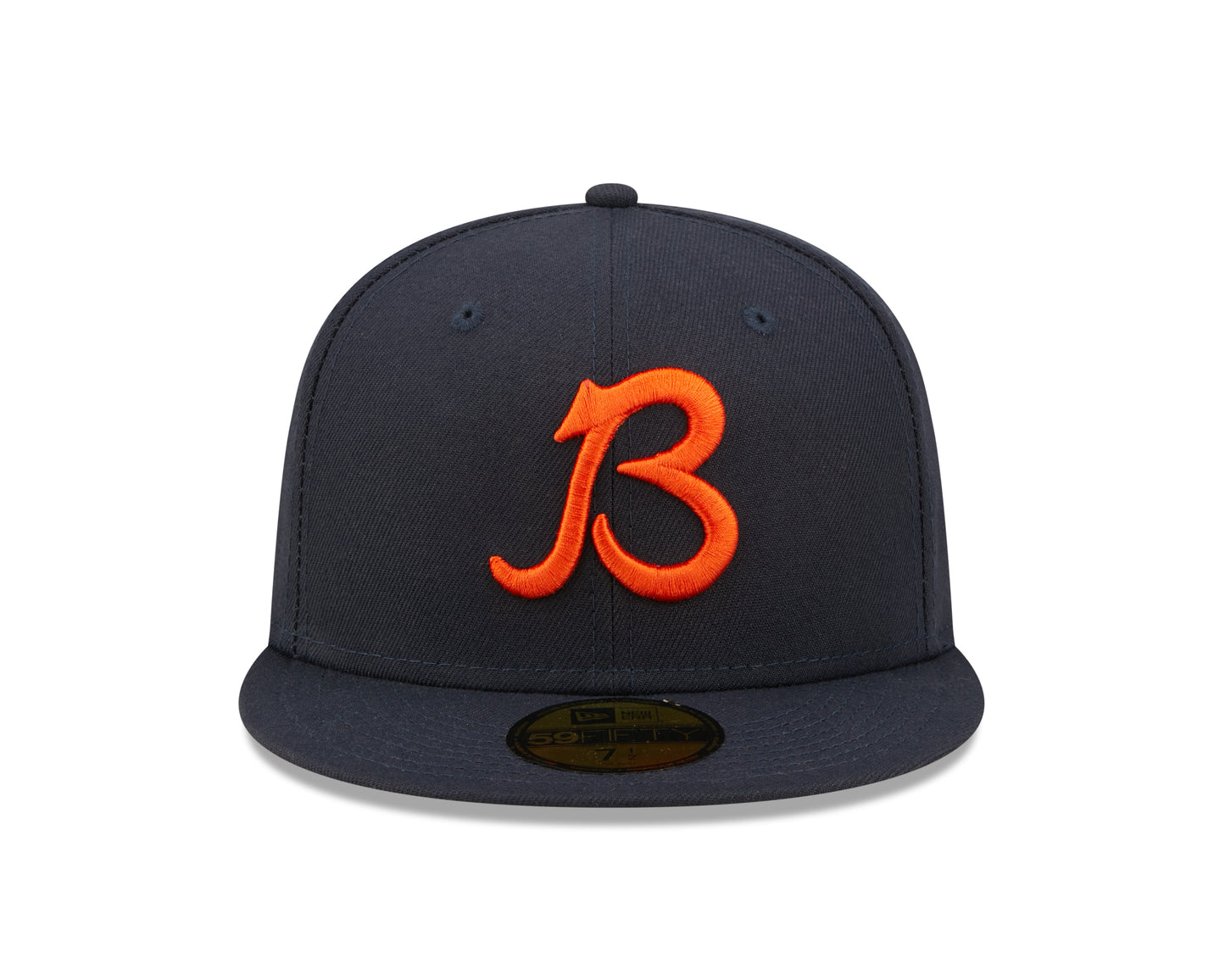 Chicago Bears "B" Logo Nightshift Navy Traditions New Era 59FIFTY Fitted Hat