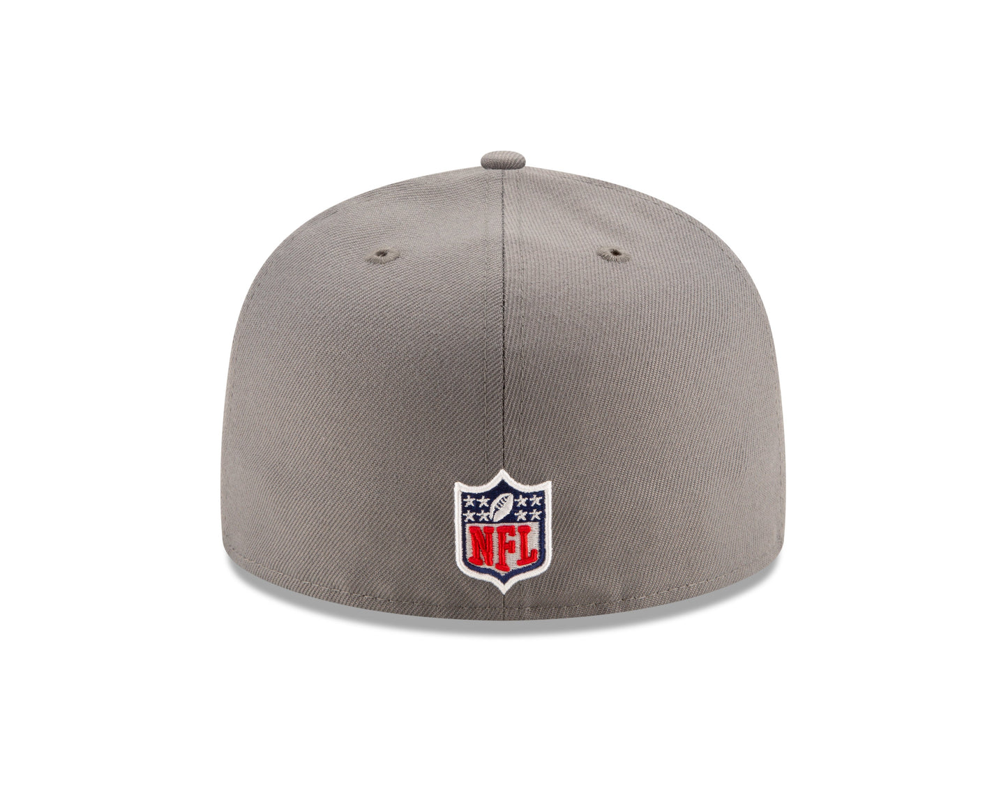 Chicago Bears "B" Logo Storm Gray New Era 59FIFTY Fitted Hat