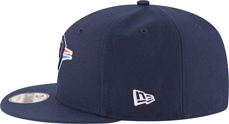 Men's Oklahoma City Thunder Navy 9FIFTY Snapback Hat By New Era
