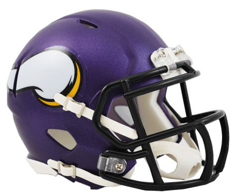 Minnesota Vikings Speed Mini Helmet