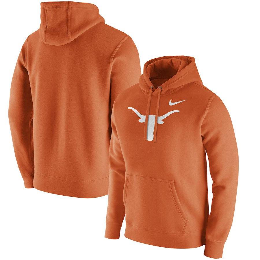 Men's Texas Longhorns Nike Burnt Orange Club Fleece Hoodie