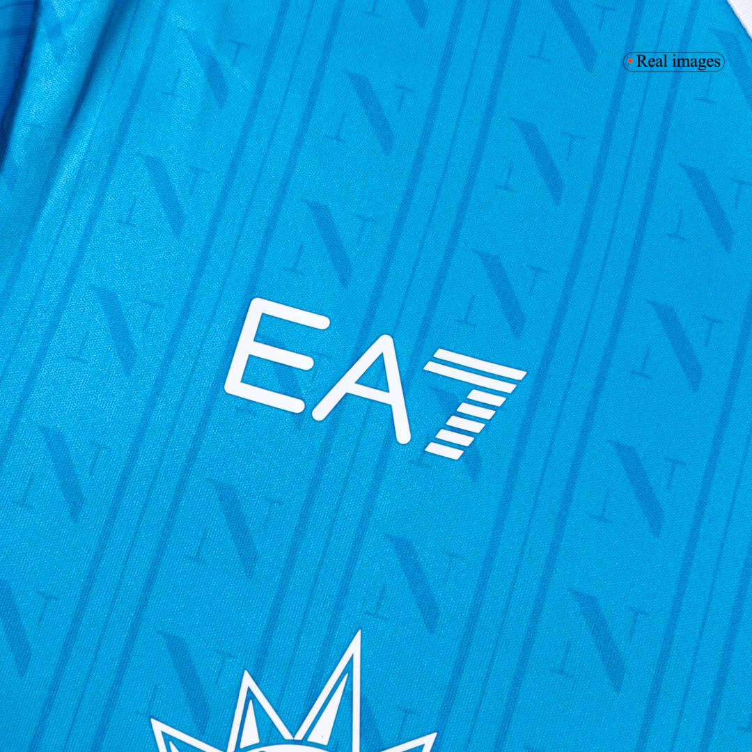 DE BRUYNE #11 Napoli Home Football Shirt 2025/26 Blue