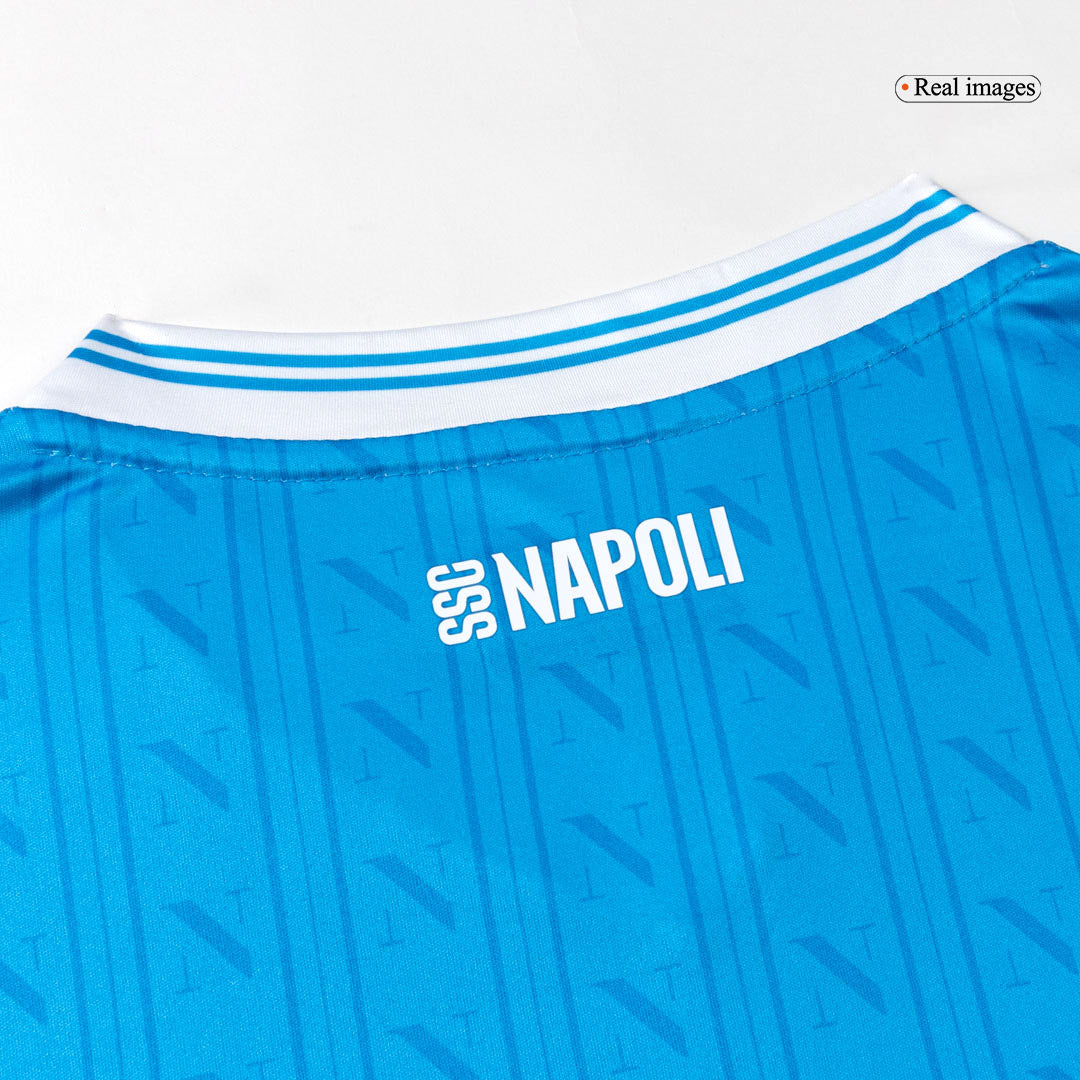 LUKAKU #9 Napoli Home Football Shirt 2025/26 Blue