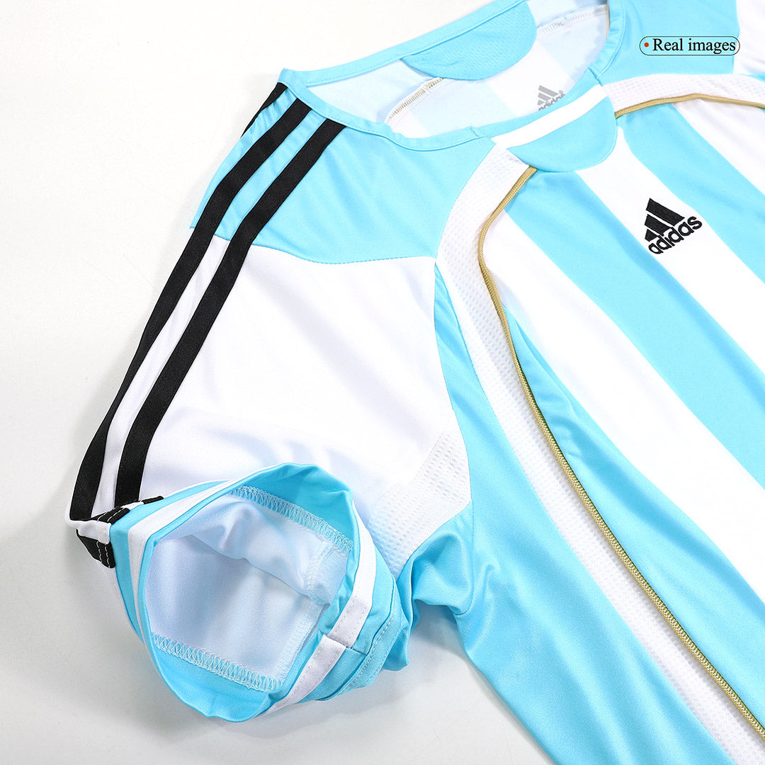 Retro MESSI #19 2006 Argentina Home Football Shirt