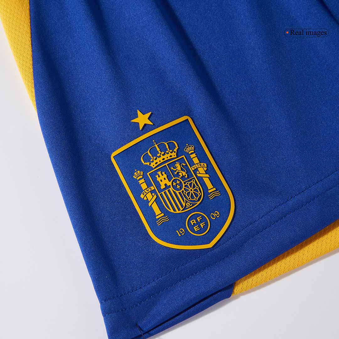 Kid's Spain Home Football Shirt Kit(Jersey+Shorts+Socks) Euro 2024