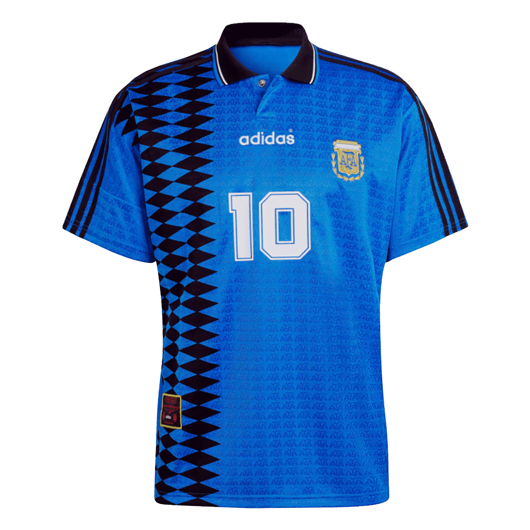 Retro #10 1994 Argentina Away Football Shirt