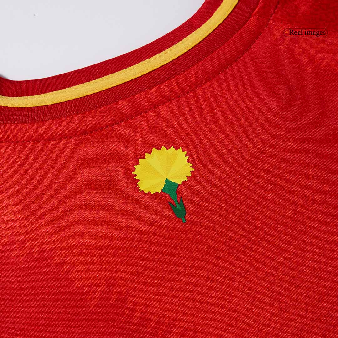 Kid's Spain Home Football Shirt Kit(Jersey+Shorts+Socks) Euro 2024