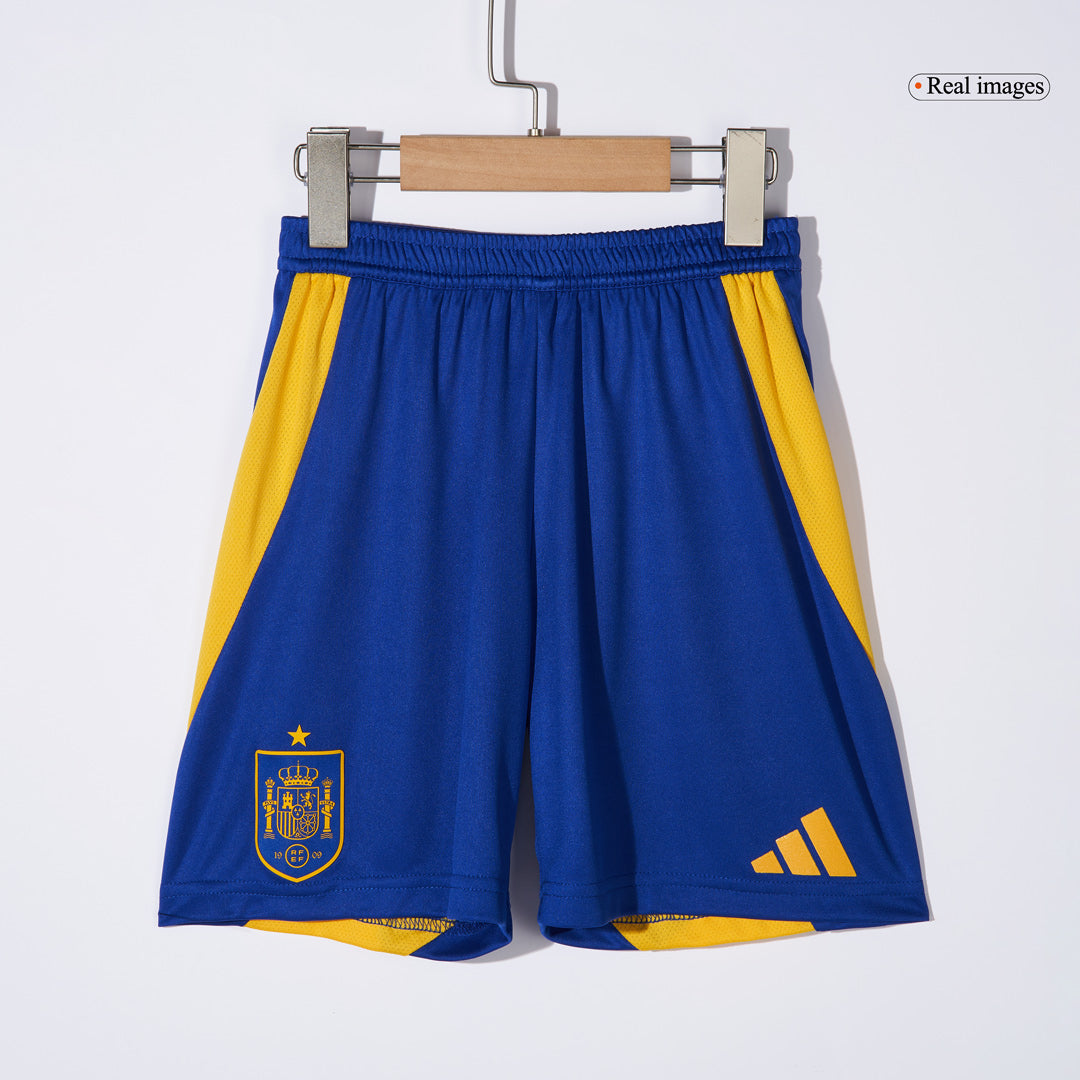 Kid's Spain Home Football Shirt Kit(Jersey+Shorts+Socks) Euro 2024