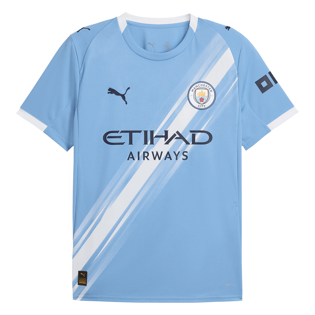 HAALAND #9 Manchester City Home Football Shirt 2025/26 Blue - Club World Cup