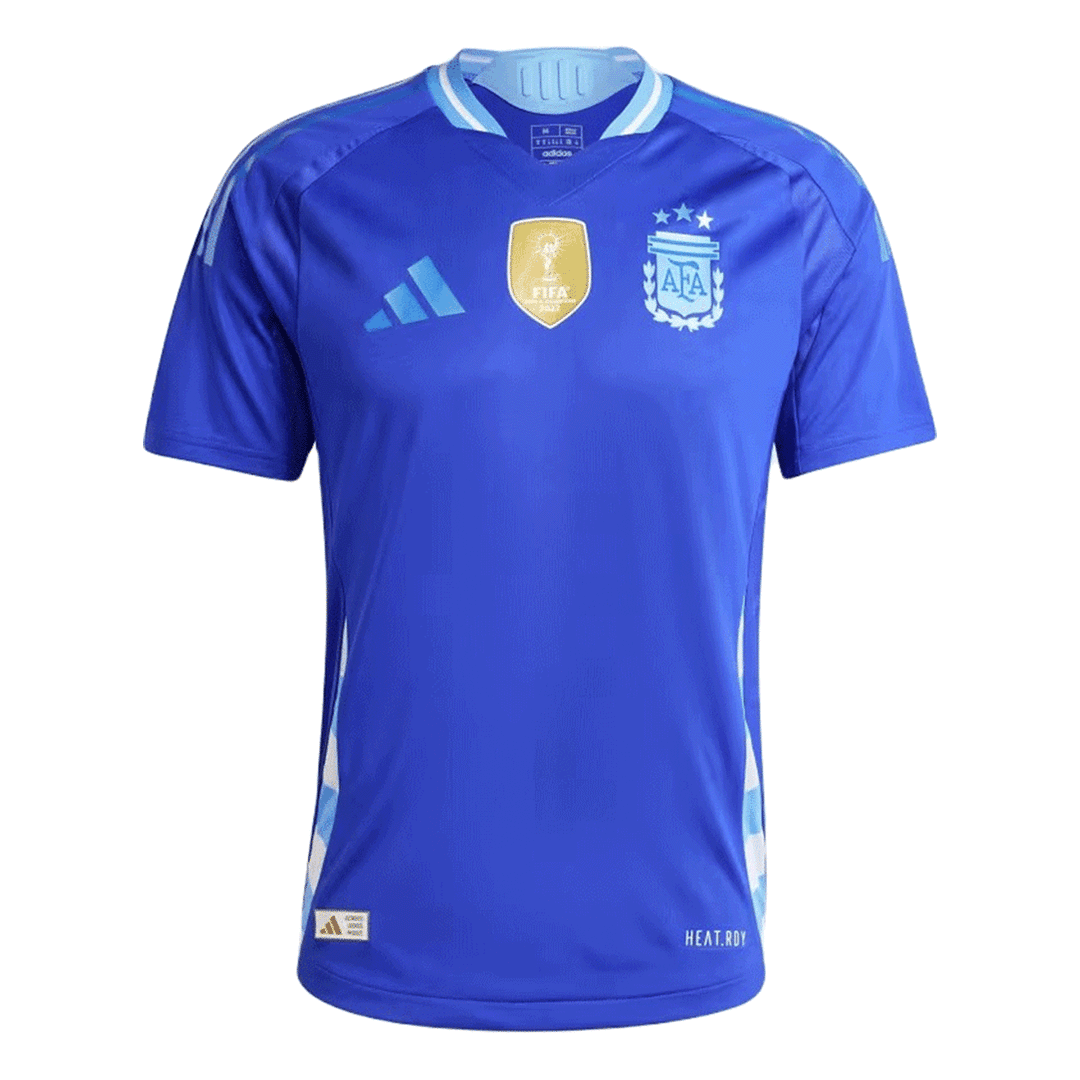 Player Version MESSI #10 Argentina Away Football Shirt 2024
