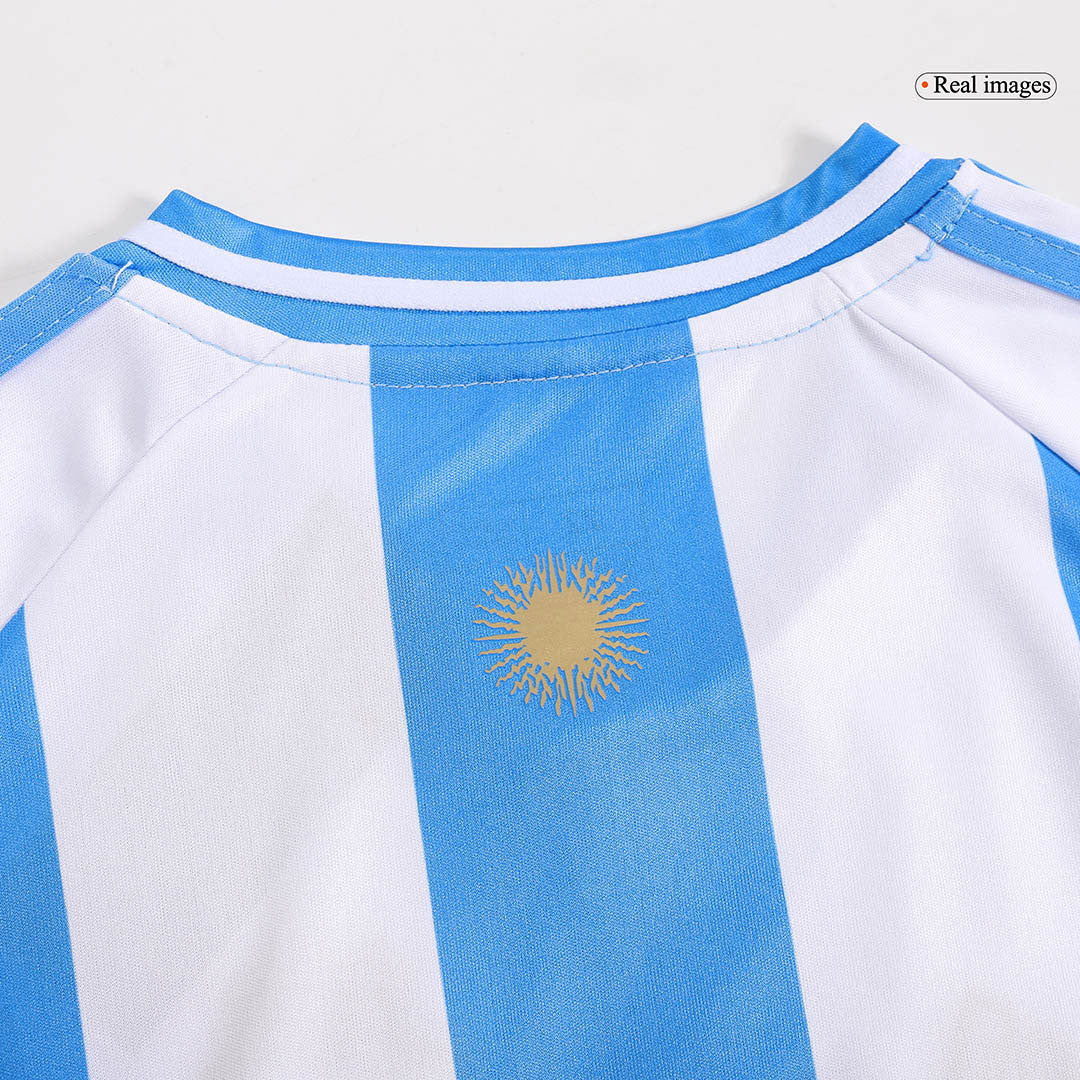 Kid's Argentina Home Football Shirt Kit(Jersey+Shorts) 2024