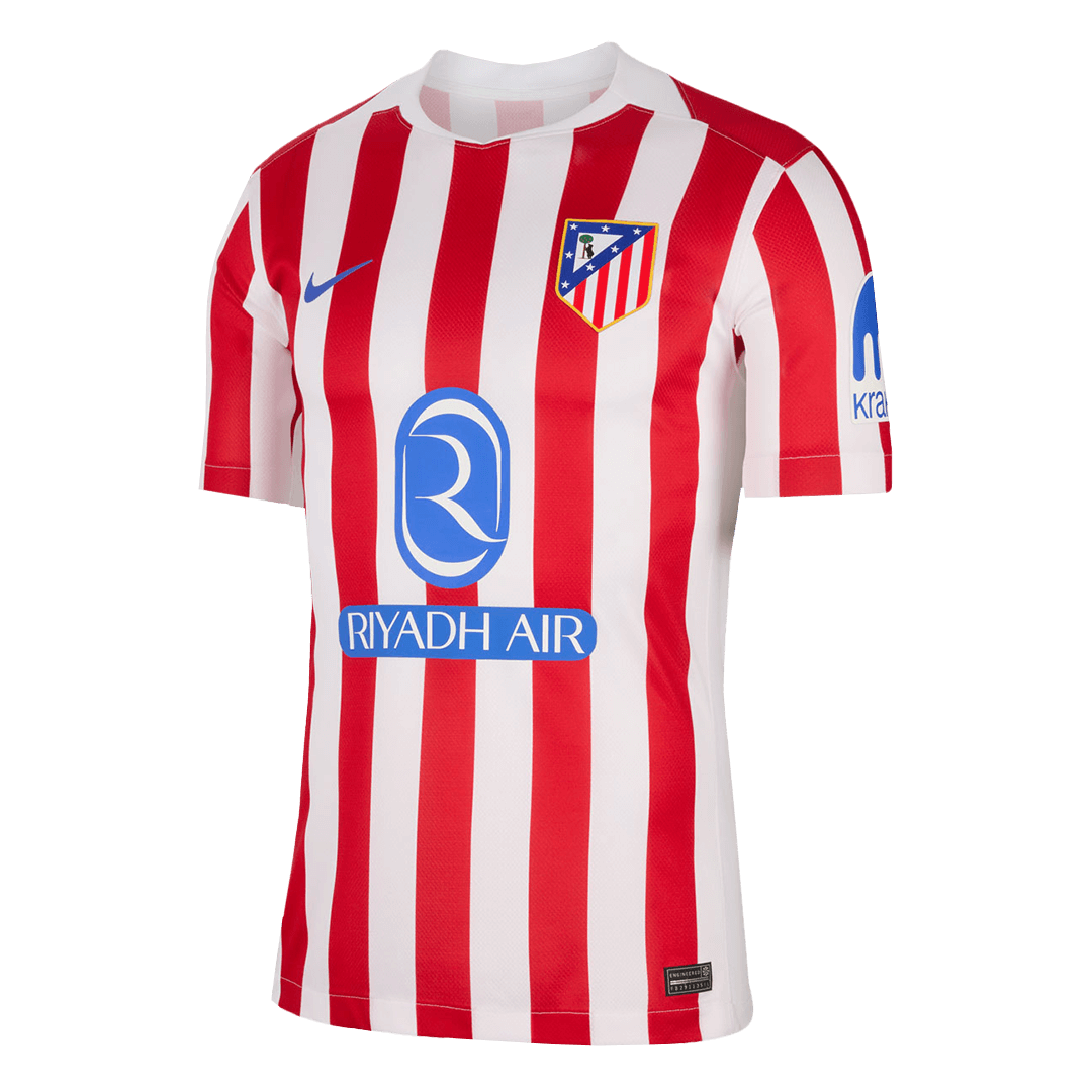 GRIEZMANN #7 Atletico Madrid Home Football Shirt 2025/26