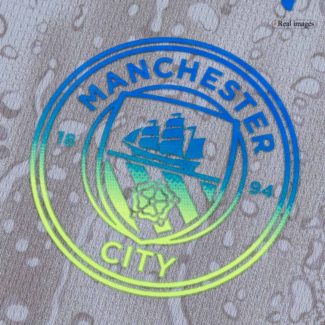 Manchester City Third Away Football Shirt Kit(Jersey+Shorts+Socks) 2025/26