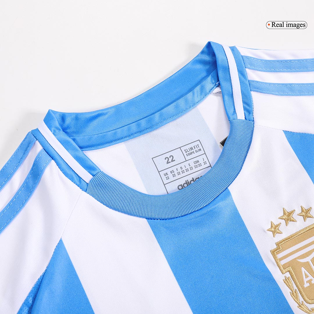 Kid's Argentina Home Football Shirt Kit(Jersey+Shorts+Socks) 2024