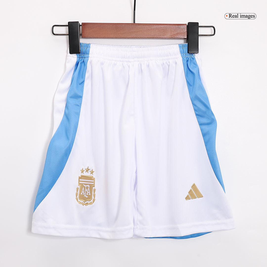 Kid's Argentina Home Football Shirt Kit(Jersey+Shorts+Socks) 2024