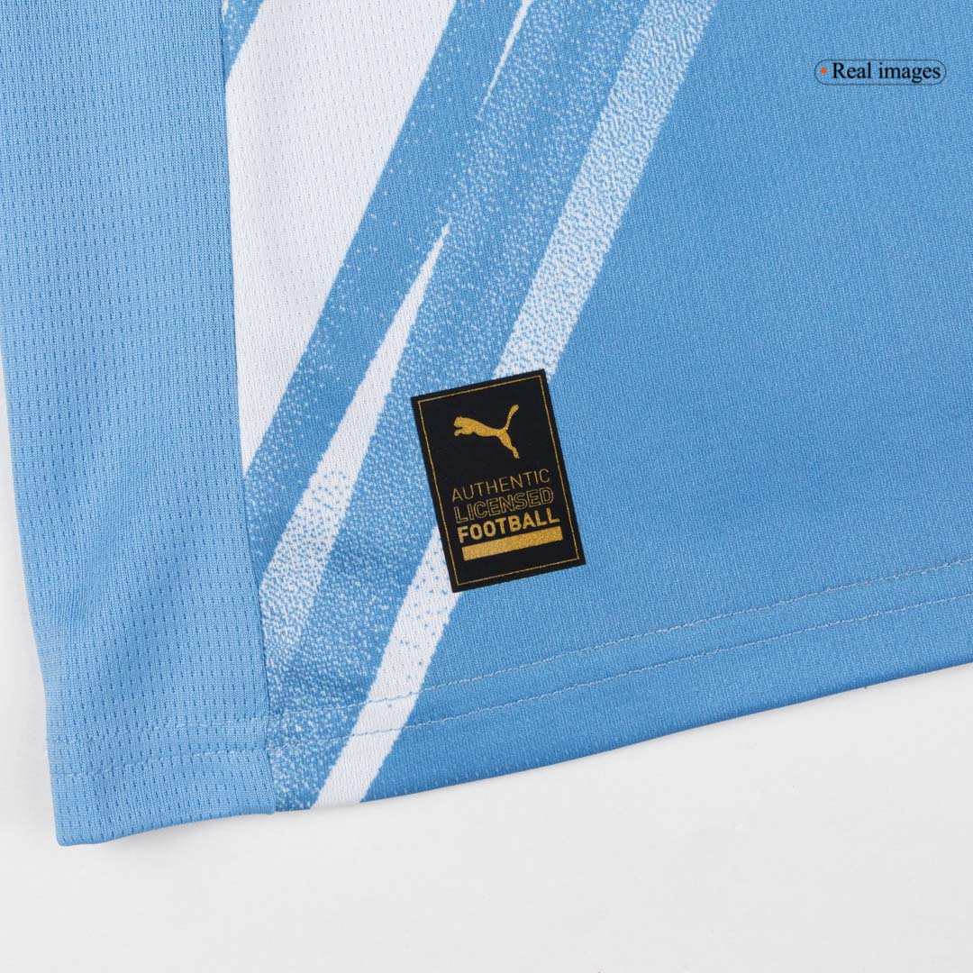 Manchester City Home Football Shirt 2025/26 Blue