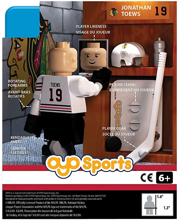 Chicago Blackhawks Center Jonathan Toews #19 Road Jersey Oyo Generation 2 Series 5