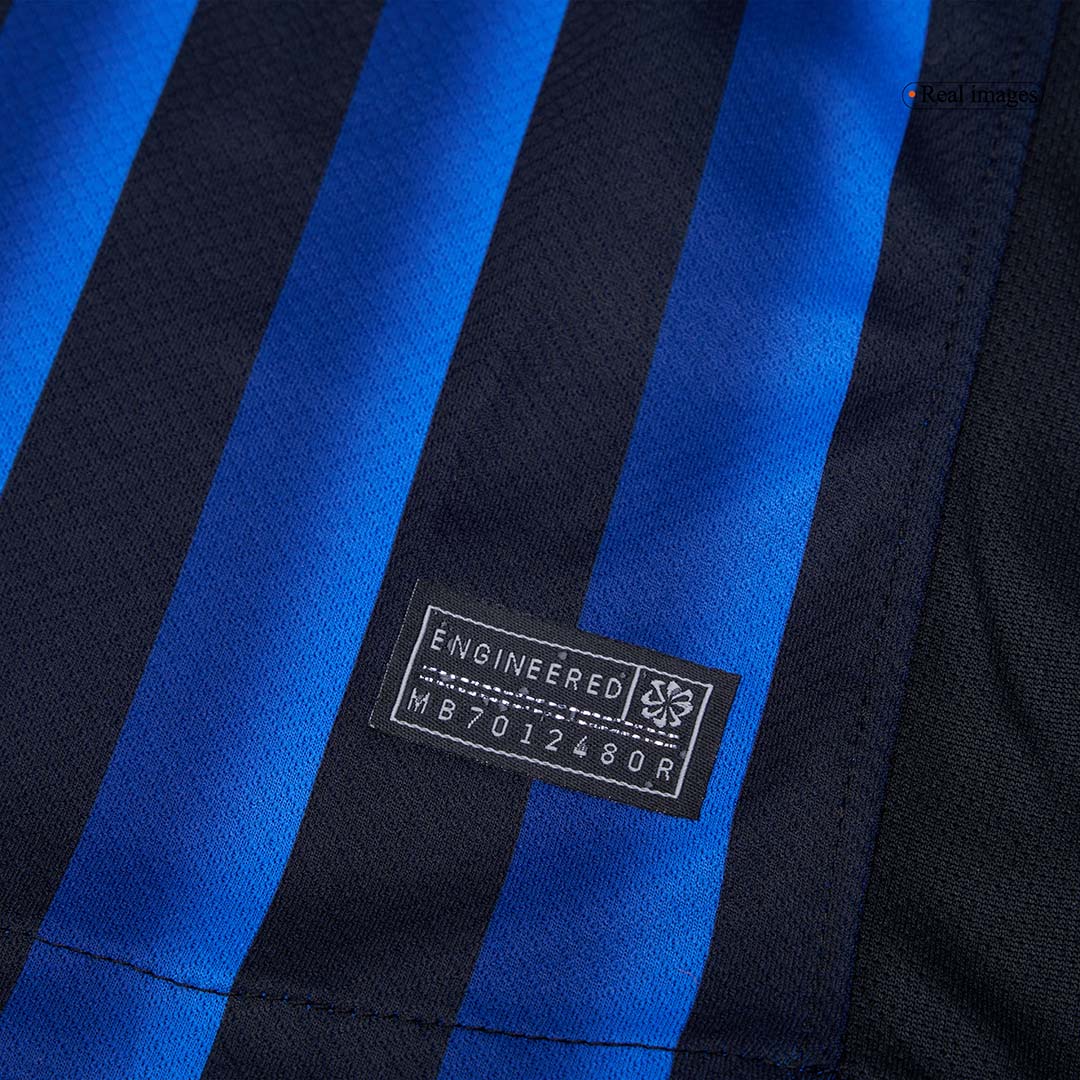 Inter Milan Home Football Shirt Kit(Jersey+Shorts) 2025/26 Blue&Black