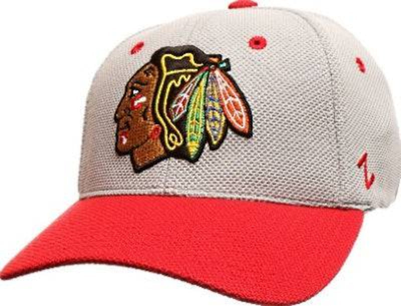 Zephyr NHL Chicago Blackhawks Athlete Flex Fit Cap