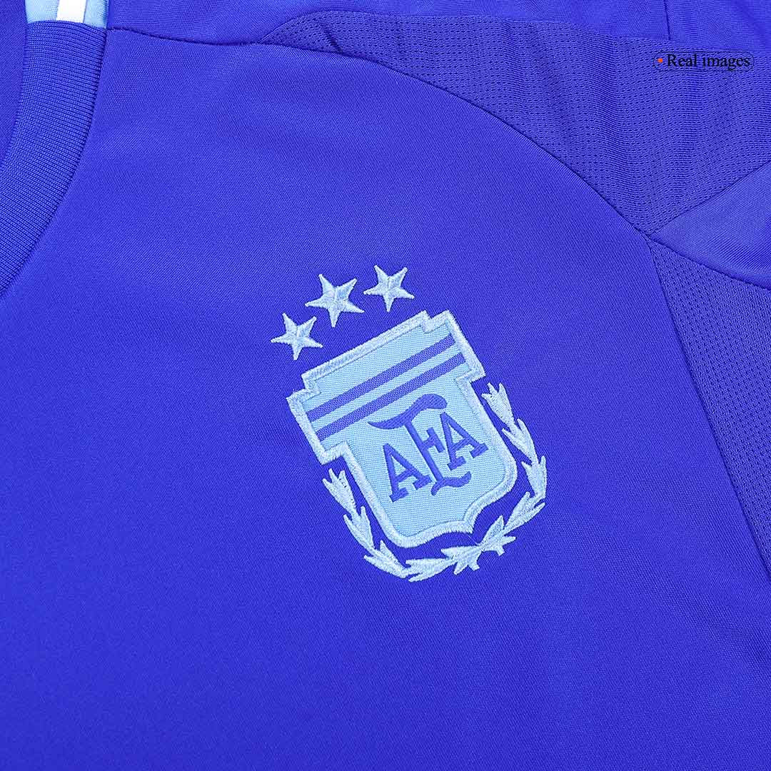 Kid's Argentina Away Football Shirt Kit(Jersey+Shorts+Socks) 2024