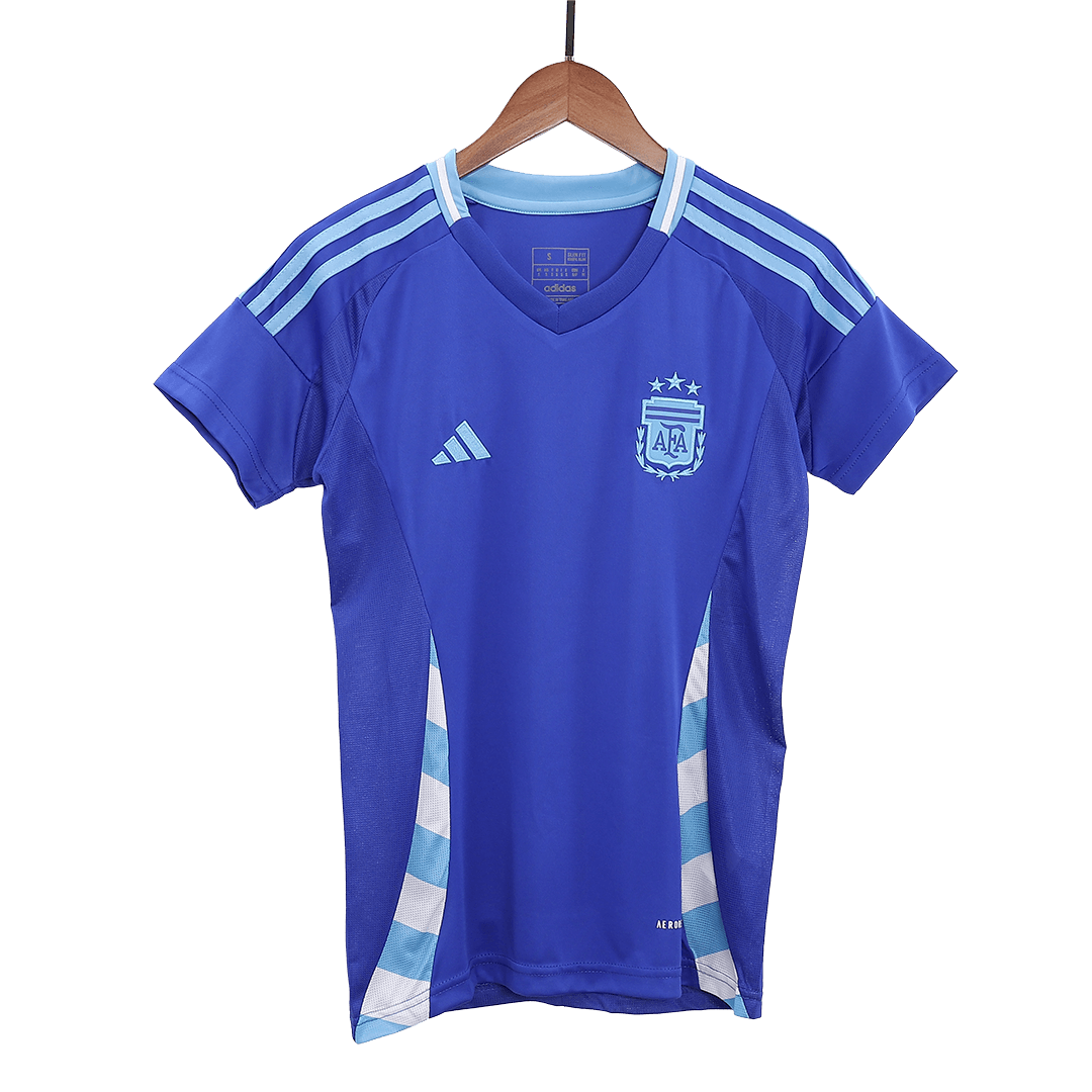 Women's Argentina Away Football Shirt Copa America 2024
