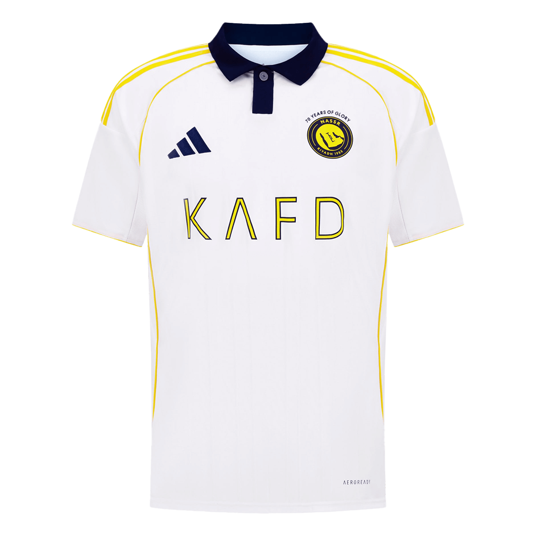 Al Nassr Third Away Football Shirt 2025/26 White
