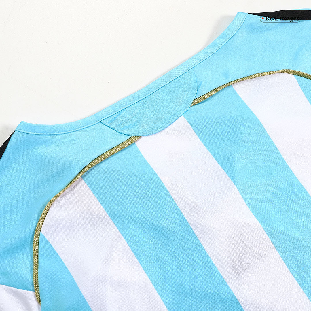 Retro 2006 Argentina Home Football Shirt