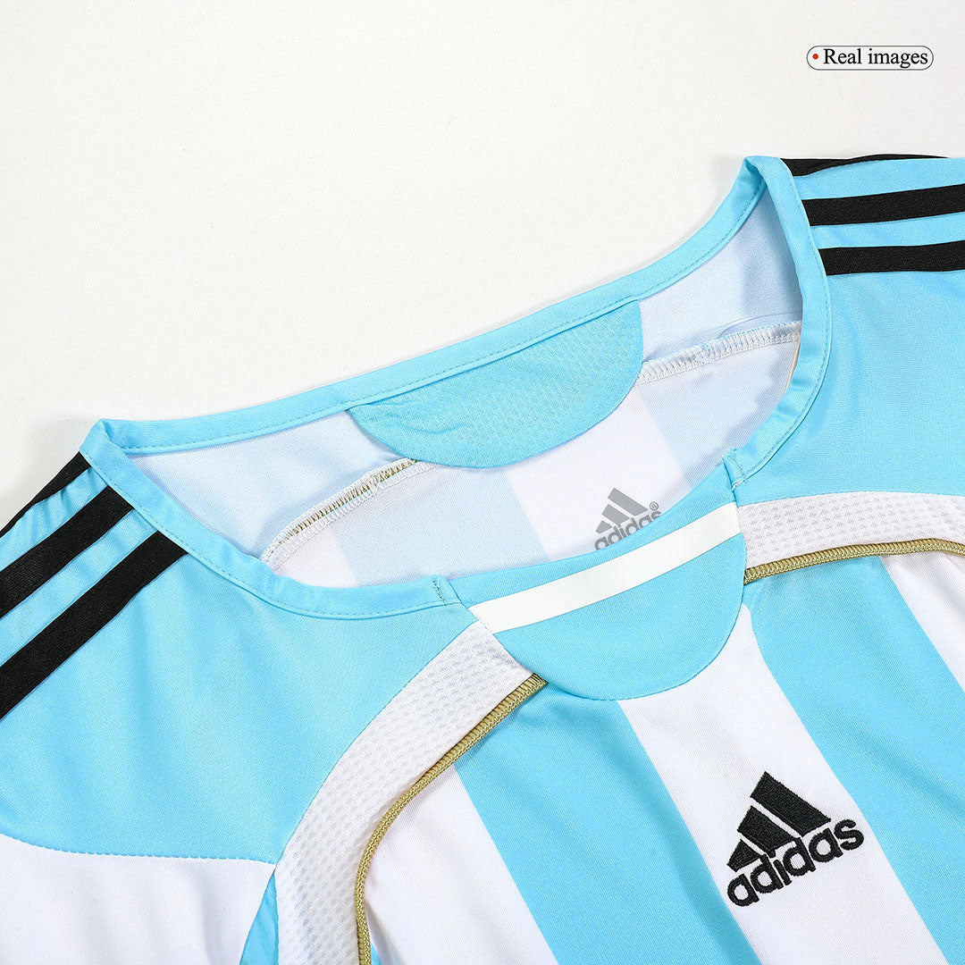 Retro 2006 Argentina Home Football Shirt