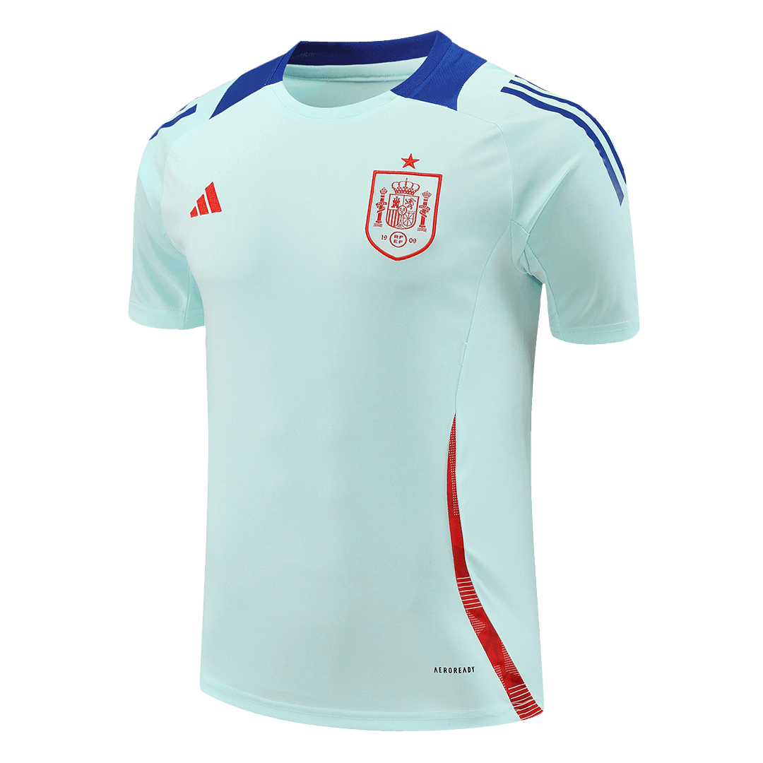 Spain Pre-Match Training Football Shirt Euro 2024