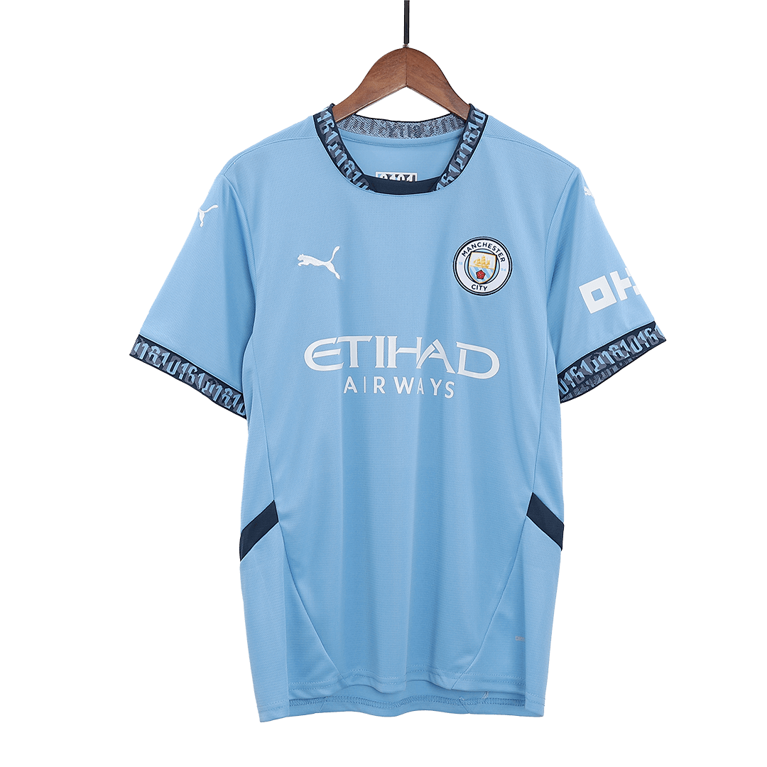 HAALAND #9 Manchester City Home Football Shirt - UCL