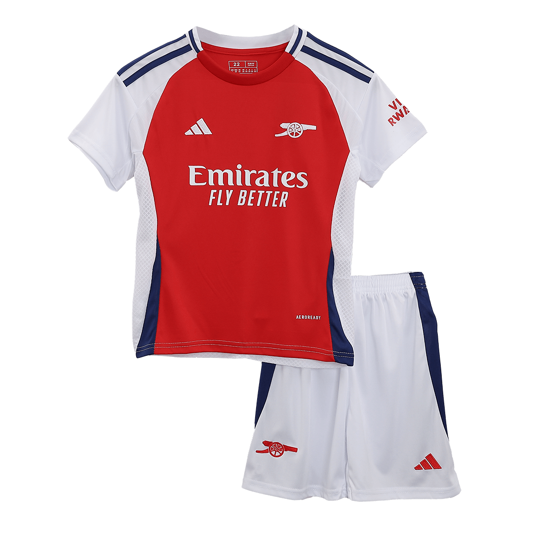Kid's Arsenal Home Football Shirt Kit(Jersey+Shorts+Socks)