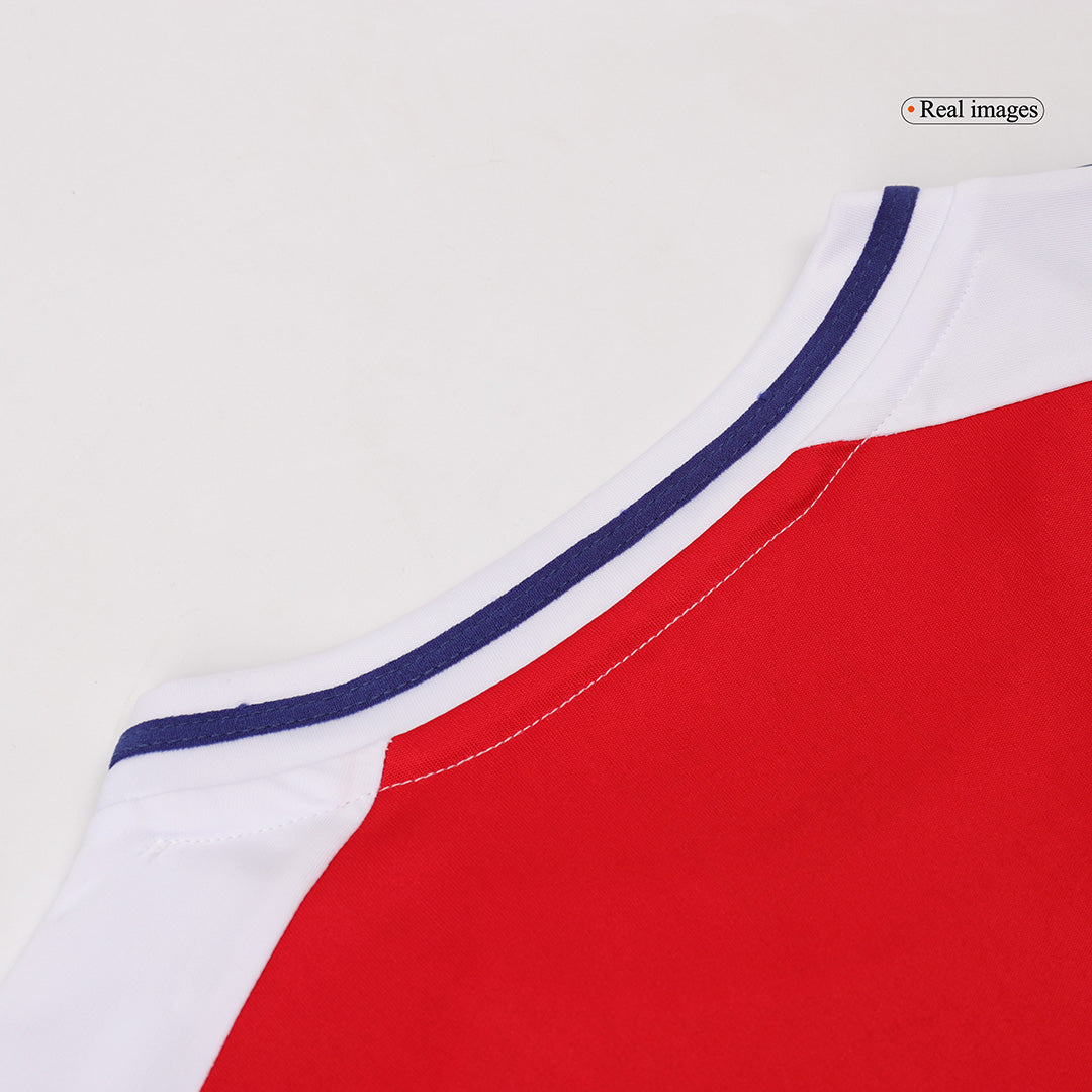 RICE #41 Arsenal Home Football Shirt Red