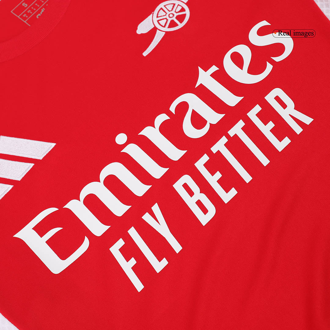 RICE #41 Arsenal Home Football Shirt  Red - UCL