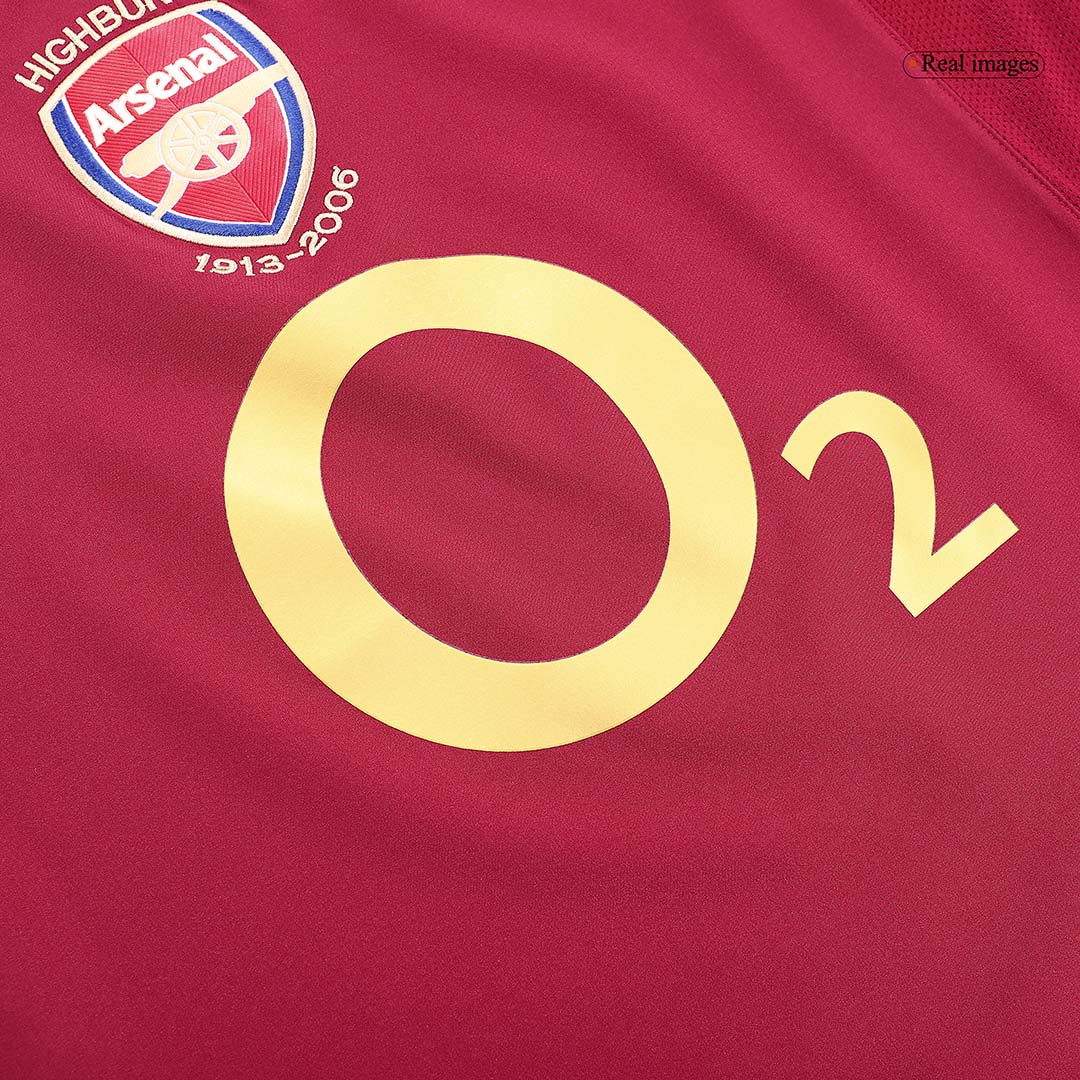Retro 2005/06 Arsenal Home Football Shirt