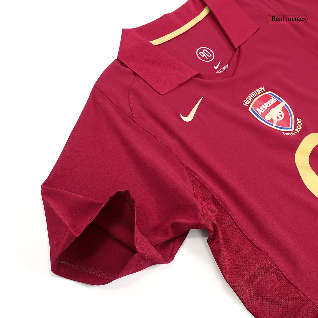 Retro 2005/06 Arsenal Home Football Shirt