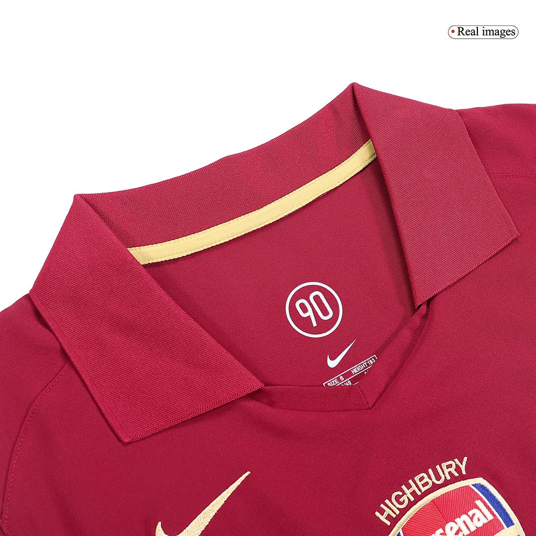 Retro 2005/06 Arsenal Home Football Shirt