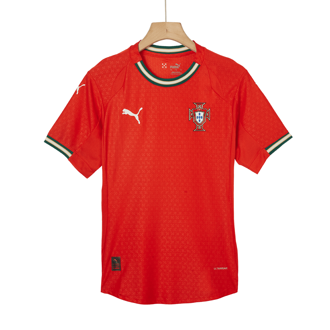 Player Version Portugal Home Football Shirt 2025 Red