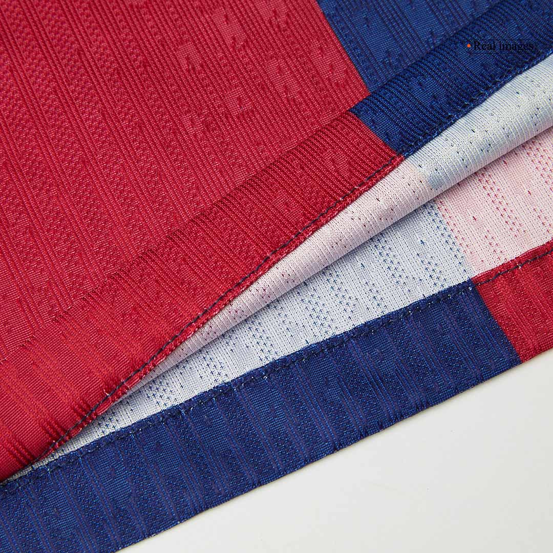 Player Version Barcelona X Travis Scott Home Football Shirt 2024/25 Red&Blue