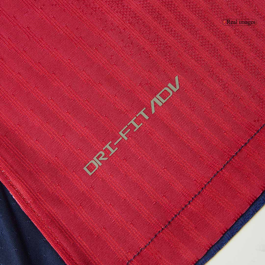 Player Version Barcelona X Travis Scott Home Football Shirt 2024/25 Red&Blue