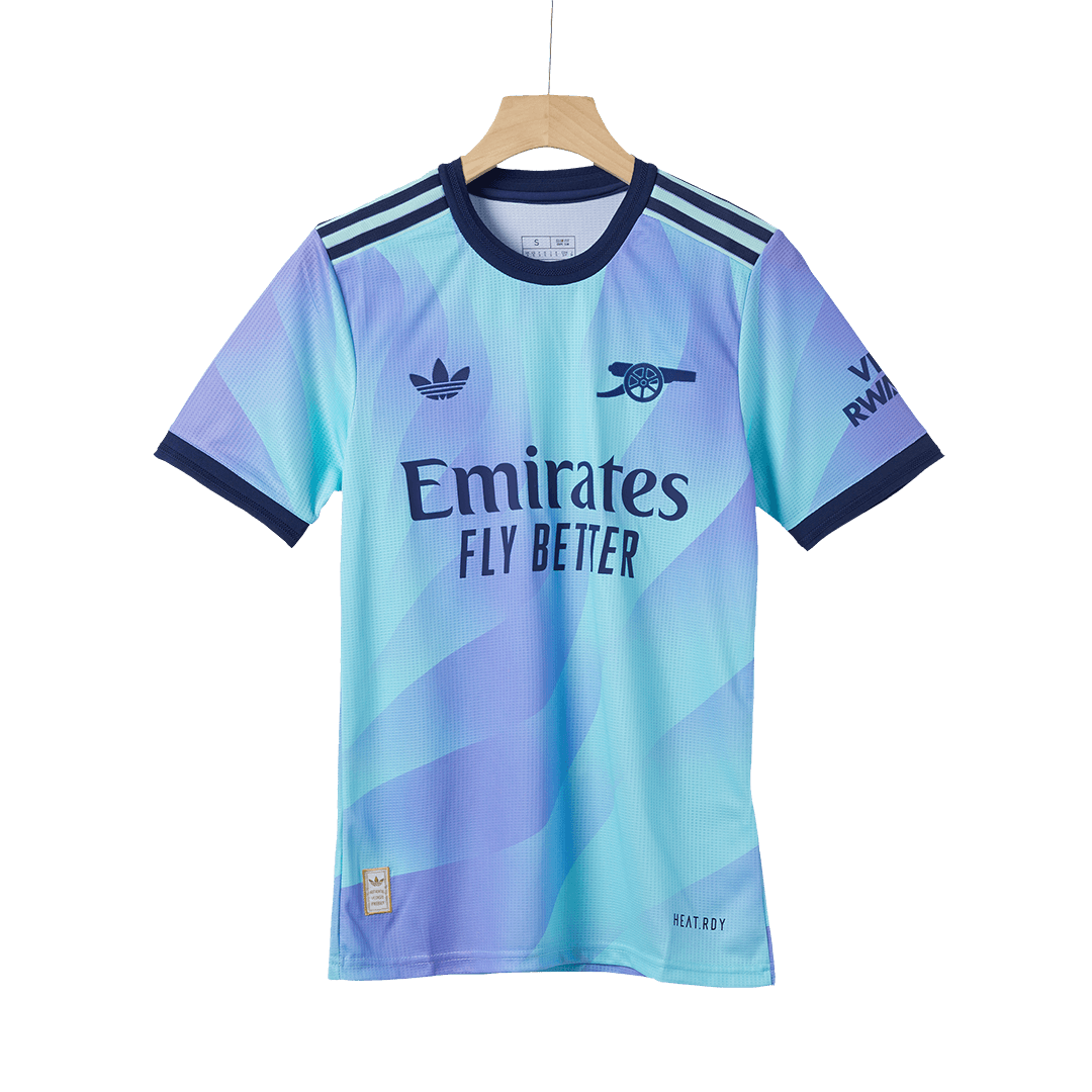 Player Version ØDEGAARD #8 Arsenal Third Away Football Shirt 2024/25