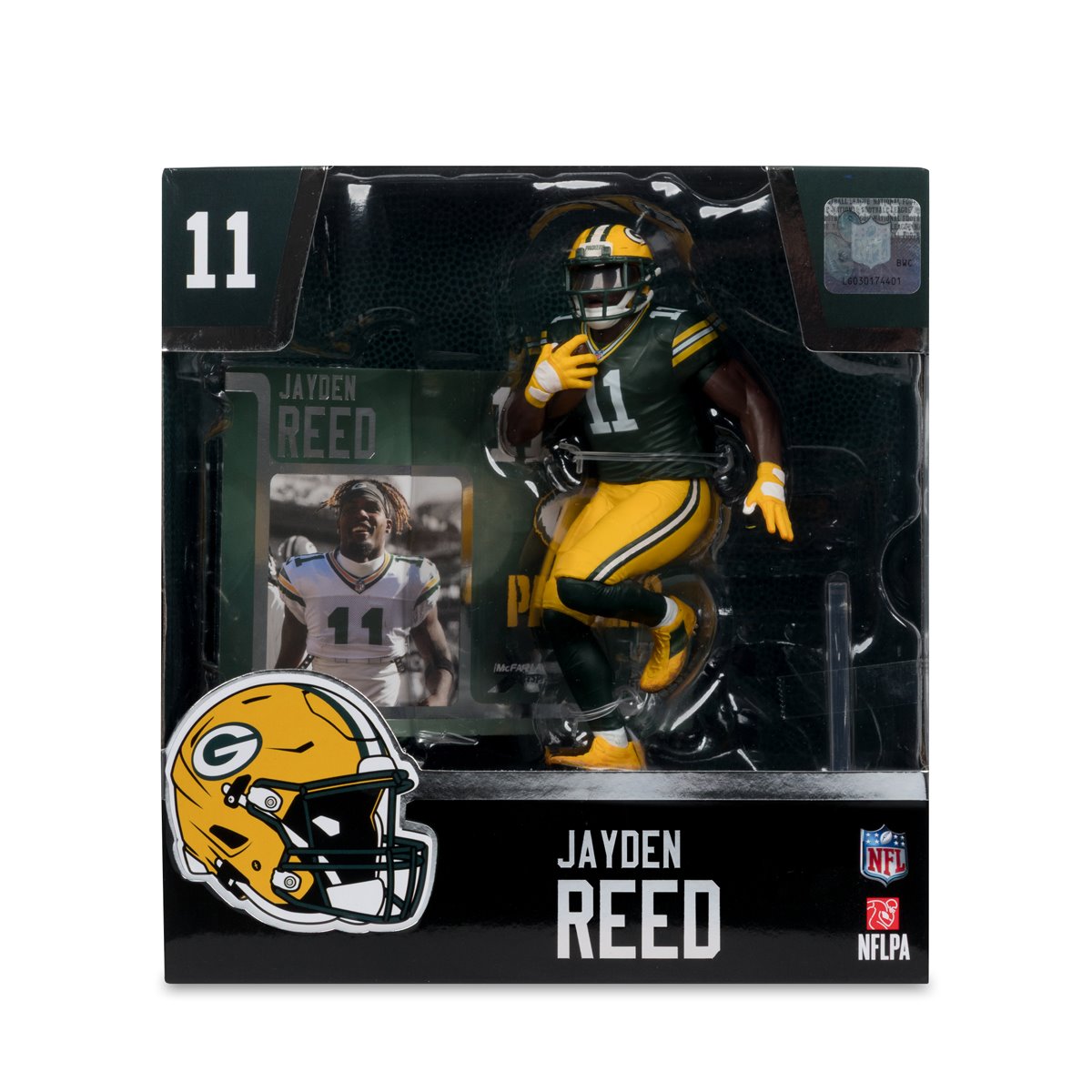 Jayden Reed Green Bay Packers Sportspicks Legacy Series McFarlane Figure