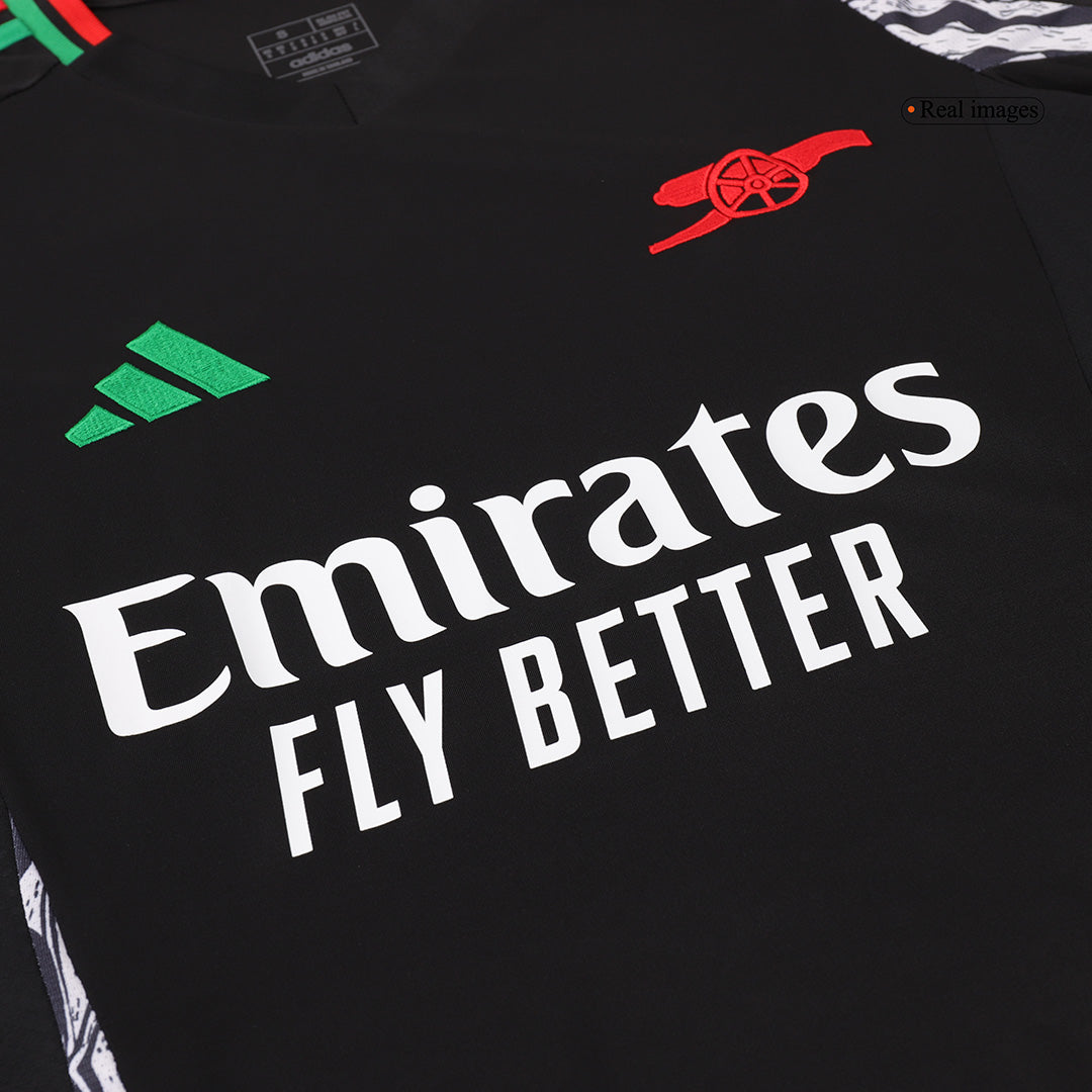 Arsenal Away Football Shirt Kit(Shirt+Shorts+Socks) 2024/25