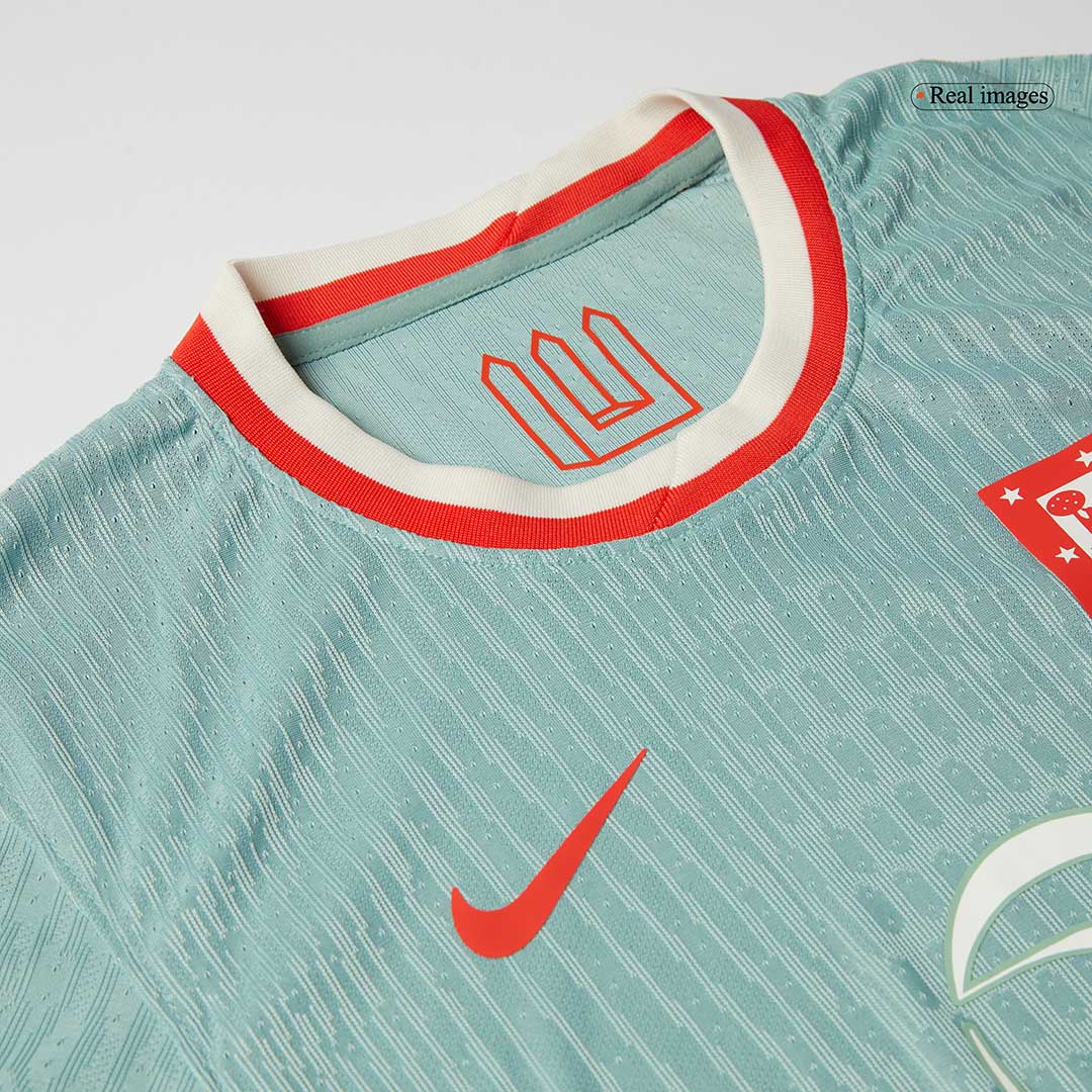 Player Version J.ALVAREZ #19 Atletico Madrid Away Football Shirt 2024/25