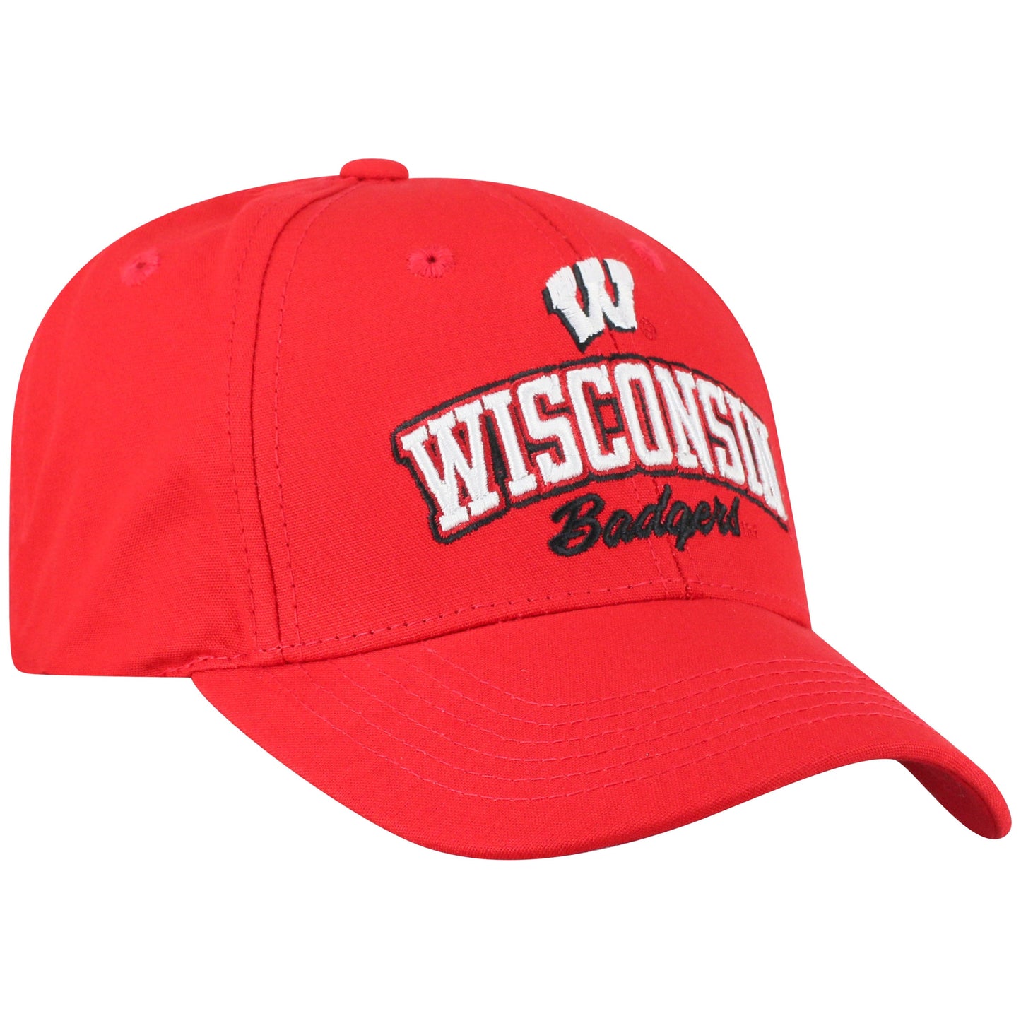 Mens Wisconsin Badgers Advisor Adjustable Hat By Top Of The World