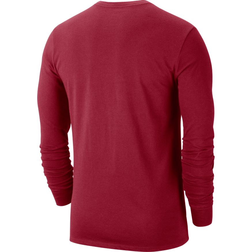 Oklahoma Sooners Nike School Logo Performance Long Sleeve T-Shirt