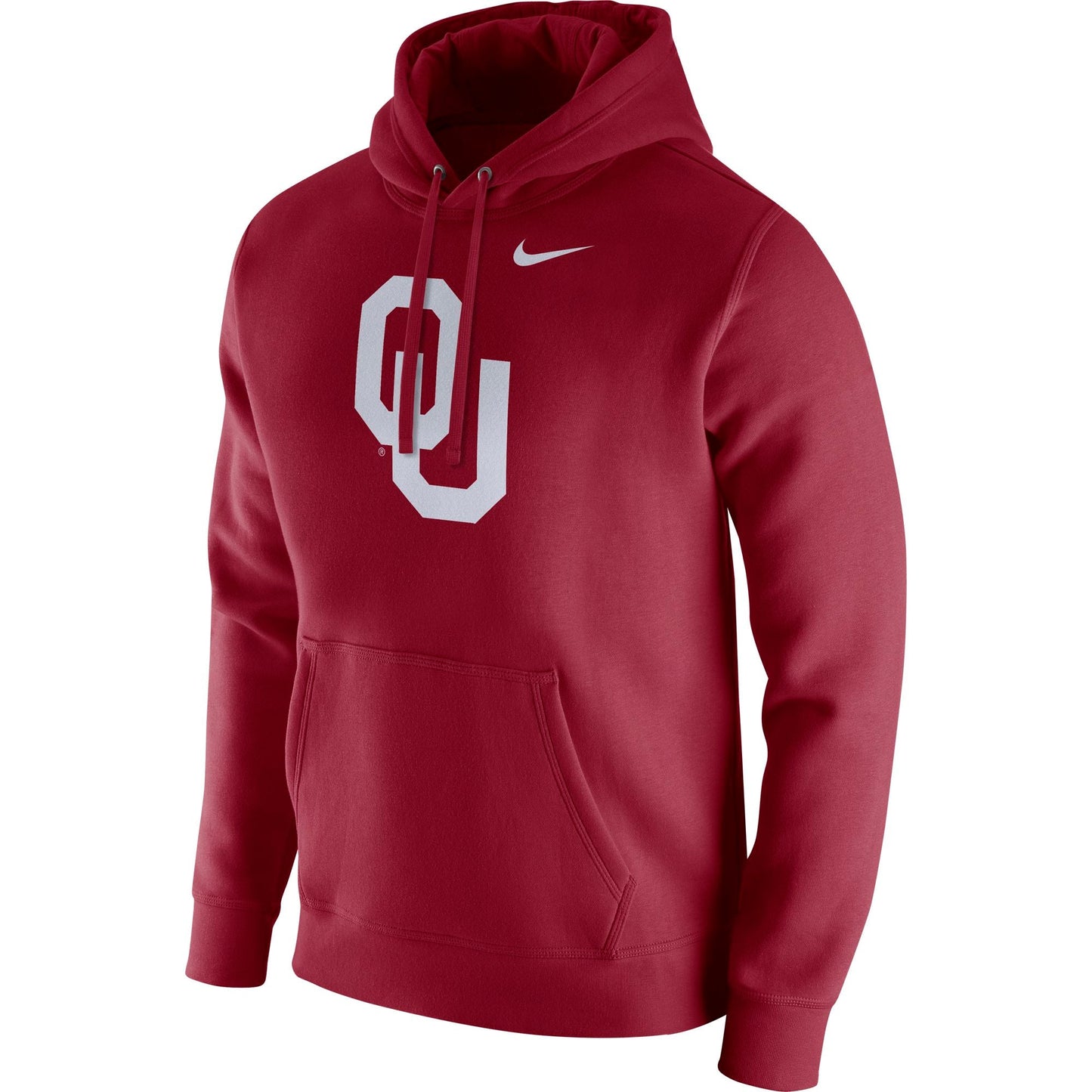 Men's Nike Oklahoma Sooners Maroon Club Fleece Hoodie