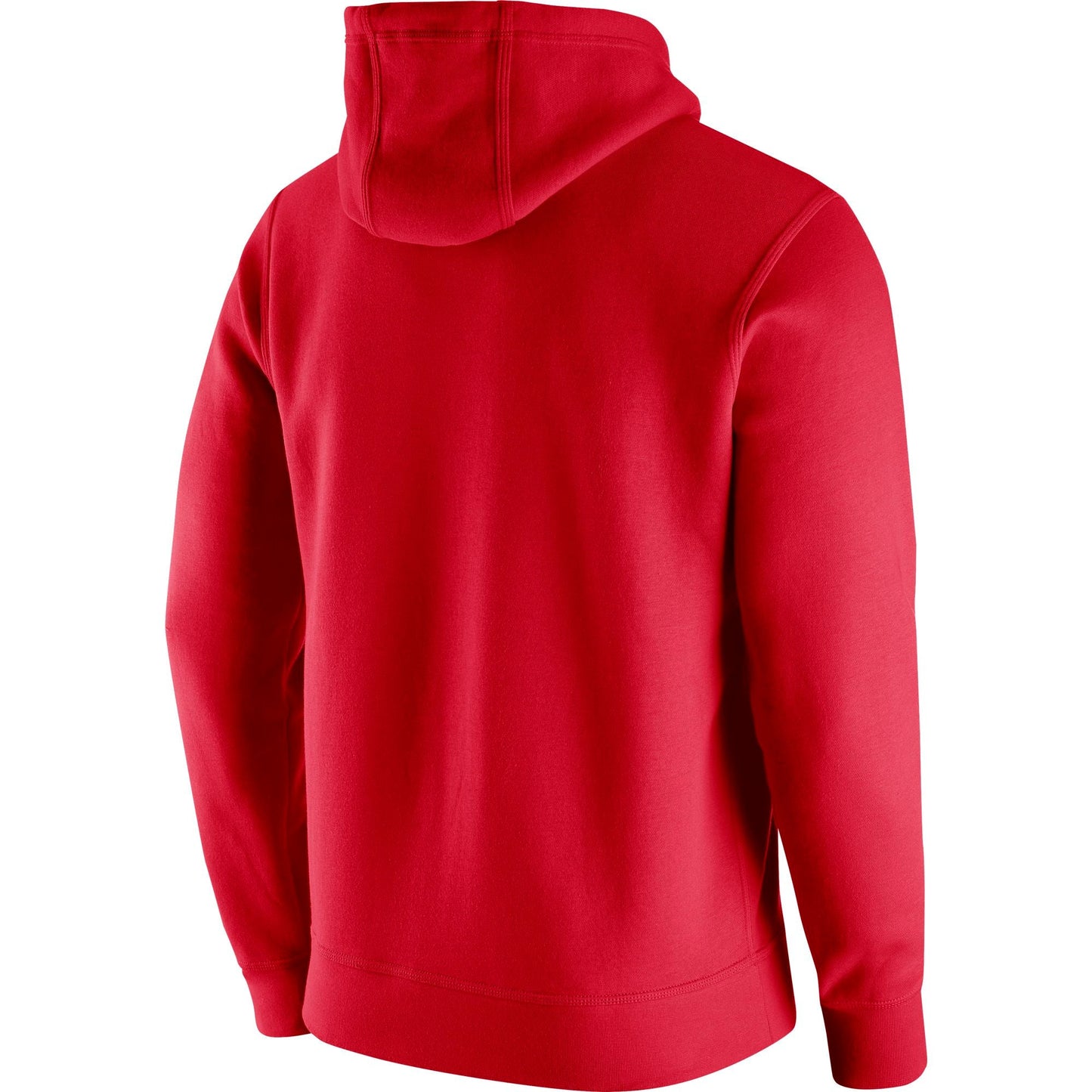 Ohio State Buckeyes Nike Logo Club Fleece Pullover Hoodie - Scarlet